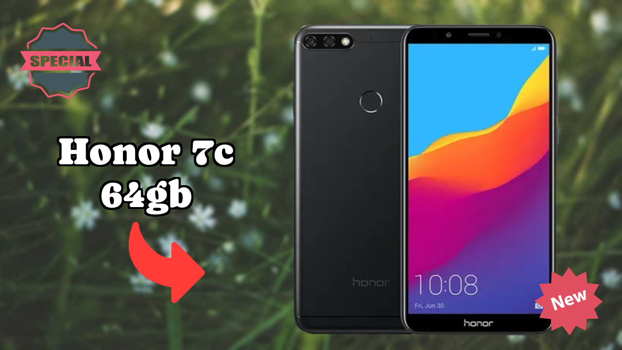 Honor 7C 64GB Display Size: 5.99 Inches (15.21 Cm) Screen Review