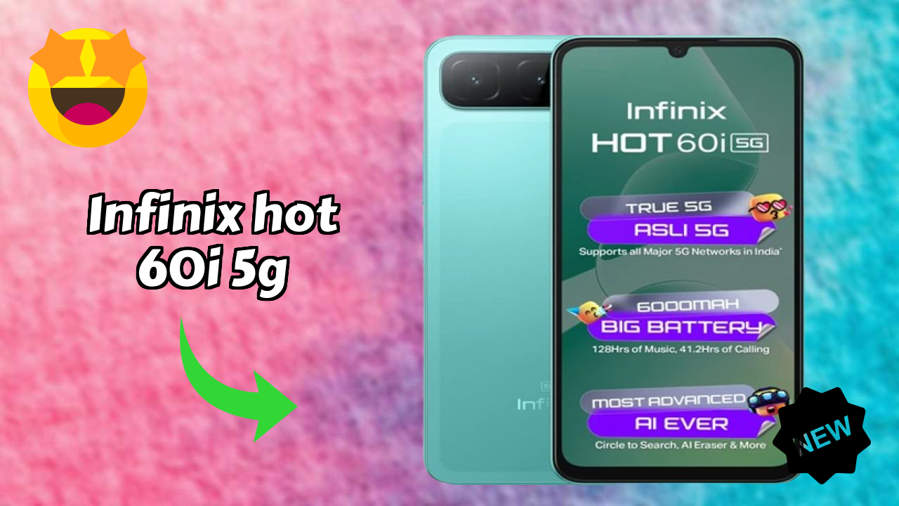 Infinix Hot 60i 5G at ₹9,499 - Best Features Highlighted
