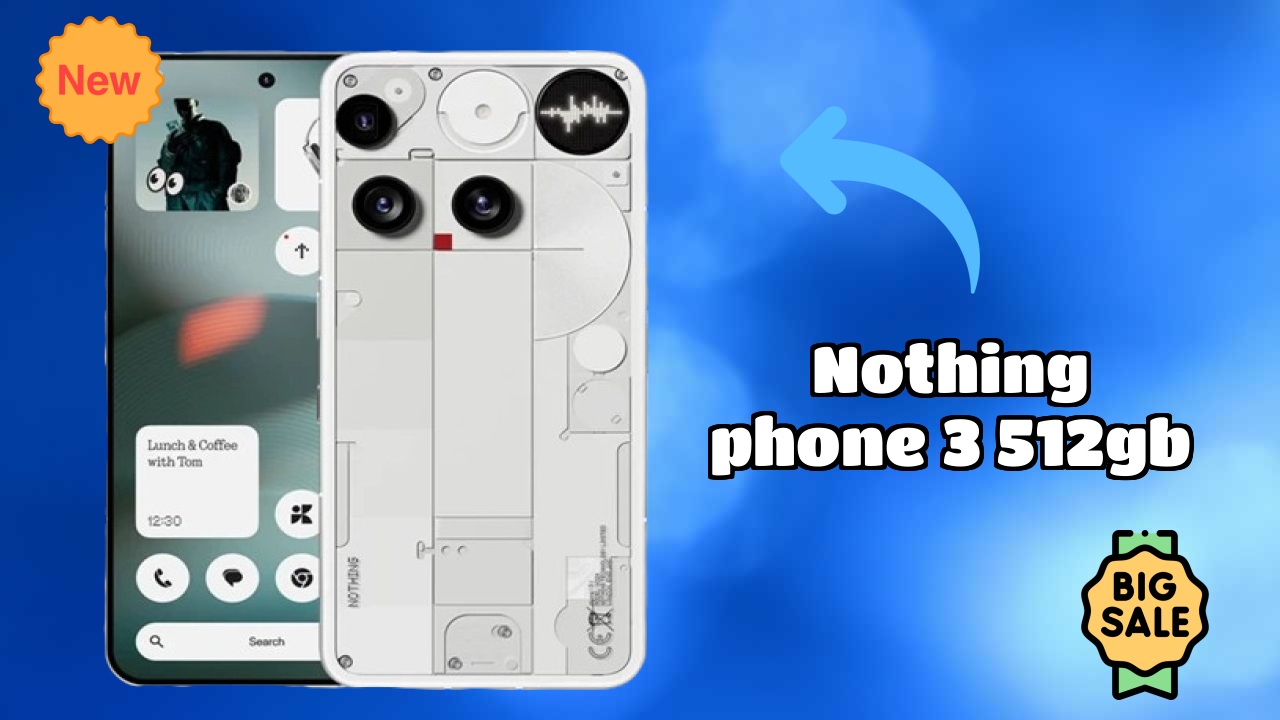 Nothing Phone 3 512GB Display Analysis: 6.67 Inches (16.94 Cm) Quality