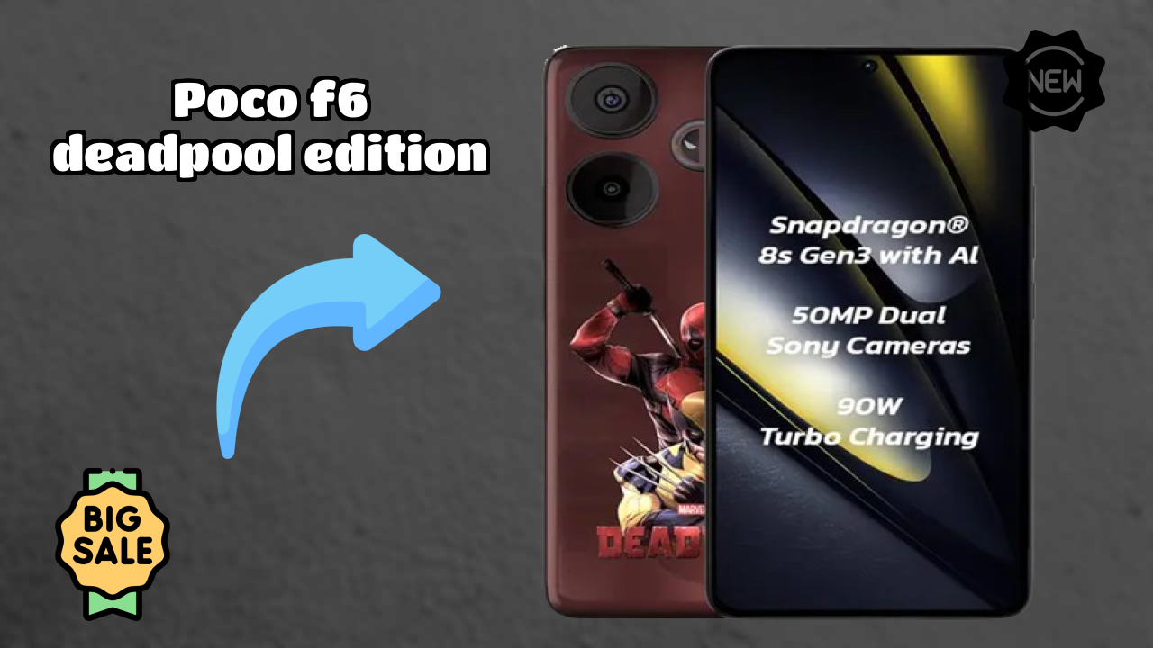 POCO F6 Deadpool Edition Display Analysis: AMOLED Quality