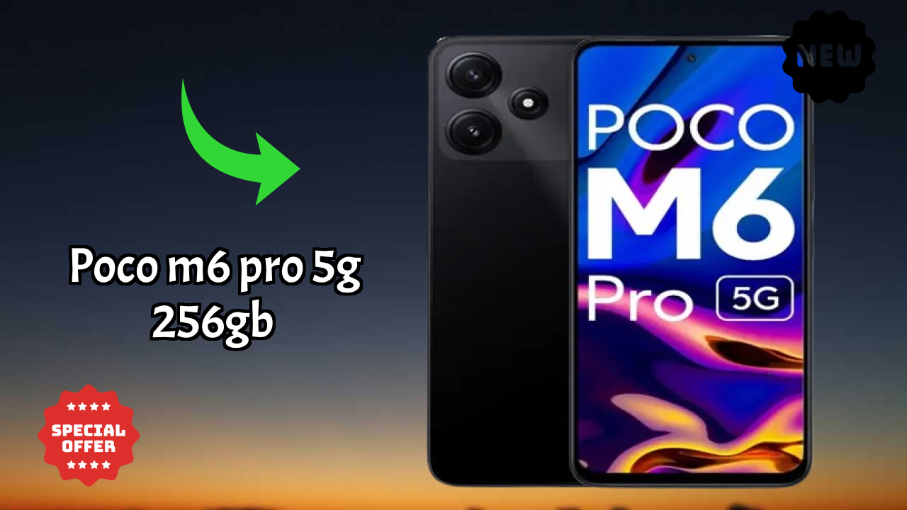 POCO M6 Pro 5G 256GB at ₹14,999 - Best Features Highlighted