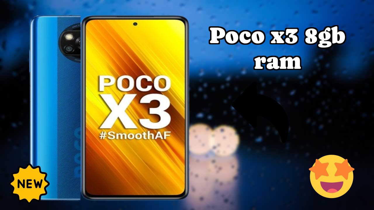 POCO X3 8GB RAM Display Size: 6.67 Inches (16.94 Cm) Screen Quality