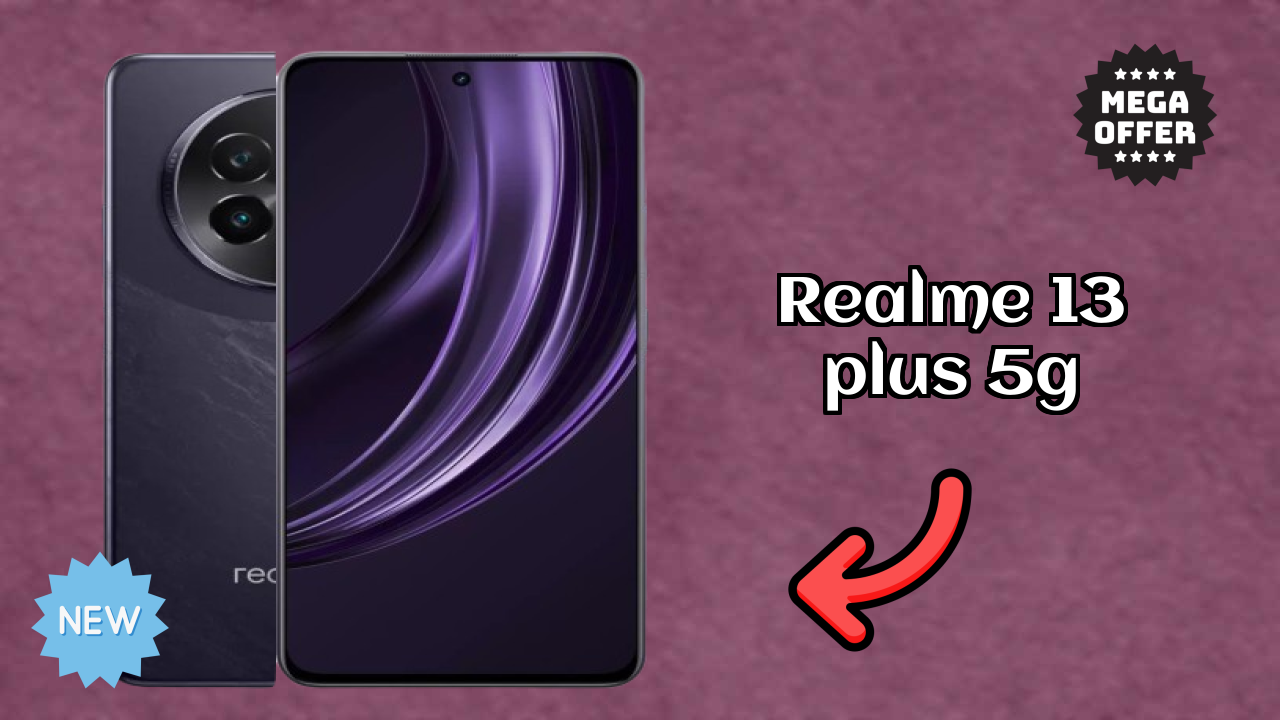 Realme 13 Plus 5G Display Technology: OLED Quality