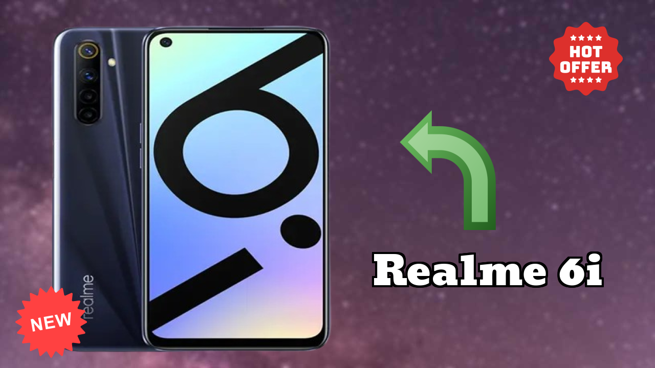 Realme 6i Display Analysis: 6.5 Inches (16.51 Cm) Screen