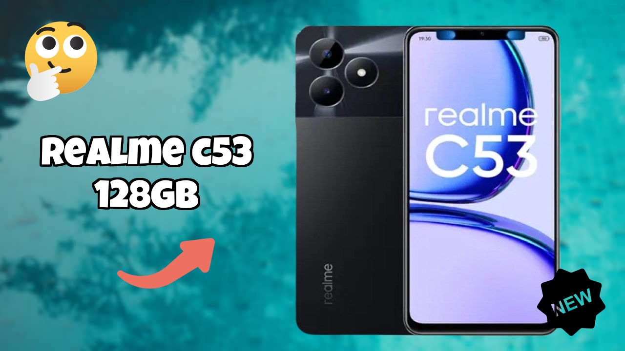 Realme C53 128GB Display Technology: 6.74 Inches (17.12 Cm) Screen