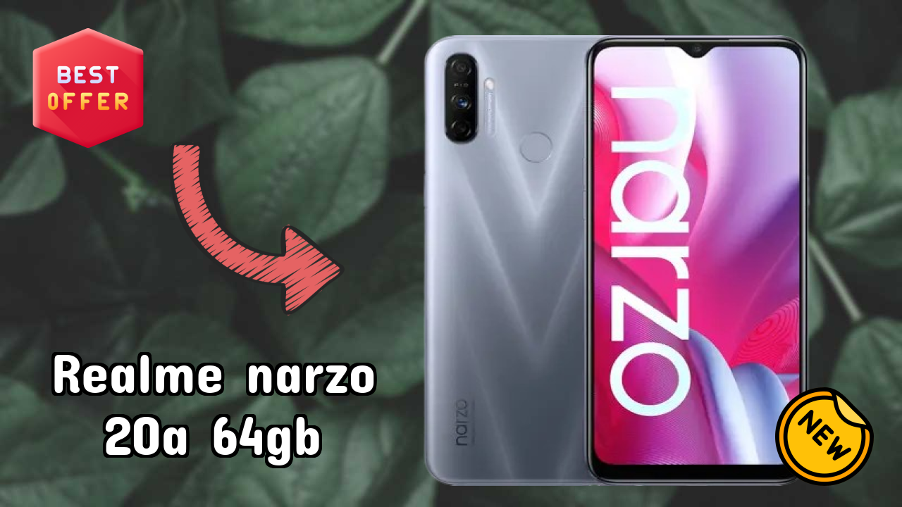 Realme Narzo 20A 64GB Display Review: 6.5 Inches (16.51 Cm) Screen Test