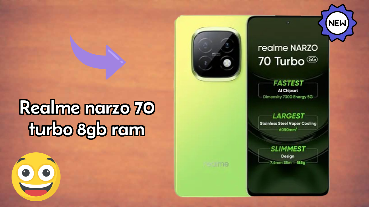 Realme Narzo 70 Turbo 8GB RAM Camera Comparison: 50 MP + 2 MP Rear Camera vs Competition