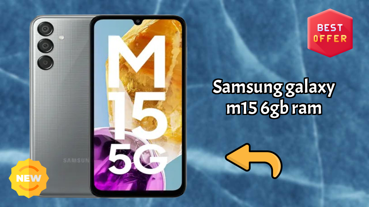 Samsung Galaxy M15 6GB RAM Test: 6 GB RAM Handles Heavy Apps