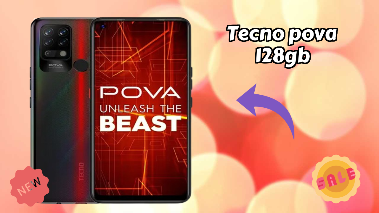 Tecno Pova 128GB Display Size: 6.8 Inches (17.27 Cm) Screen Test