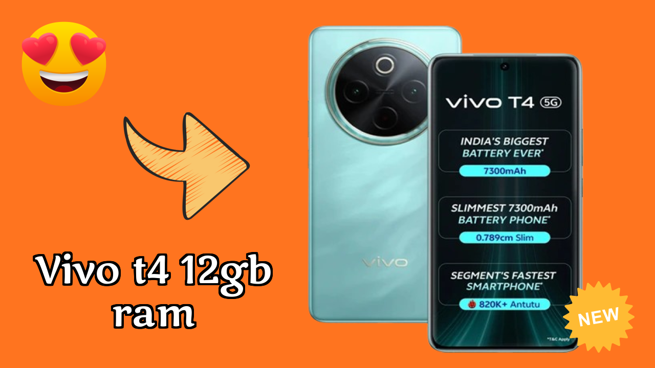 Vivo T4 12GB RAM Price Drop Alert: Now Just ₹25,999 Only!