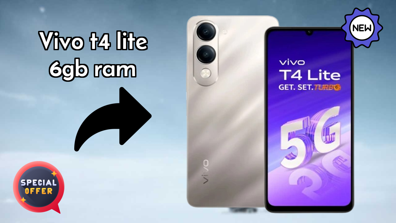 Vivo T4 Lite 6GB RAM Gaming Benchmarks: MediaTek Dimensity 6300 Tested