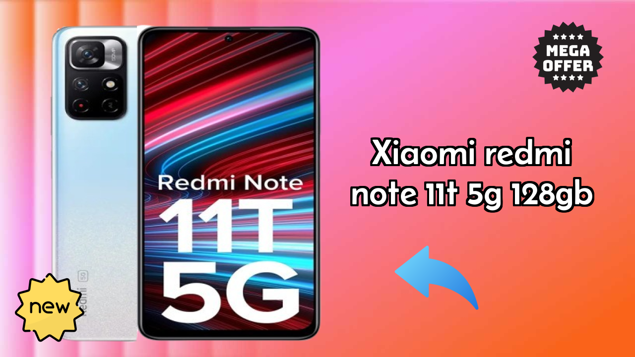 Xiaomi Redmi Note 11T 5G 128GB Battery Life: 5000 MAh How Long Lasts